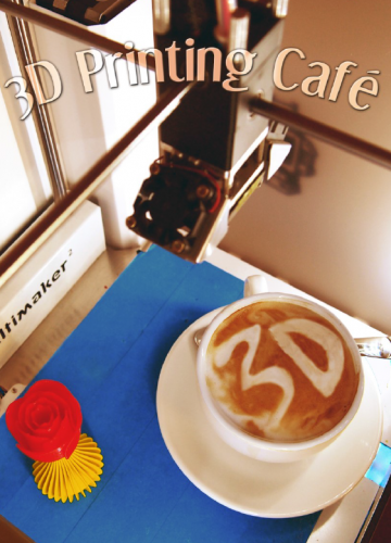 這家咖啡廳不只賣美食，還提供 3D 列印設計！